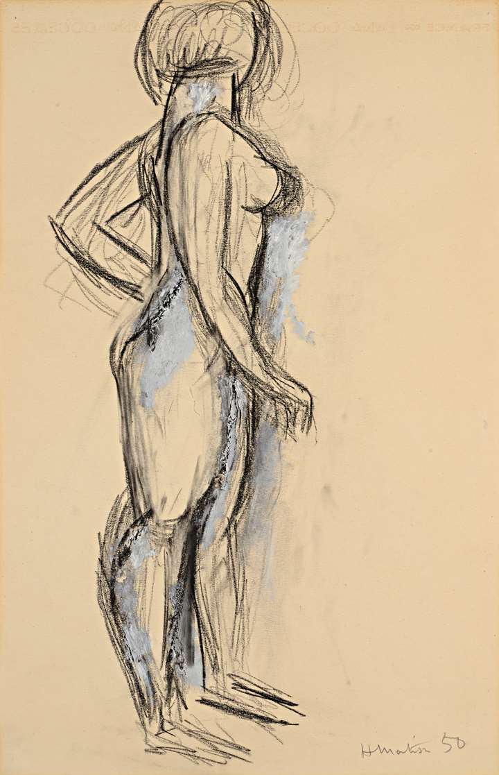 Standing Female Nude